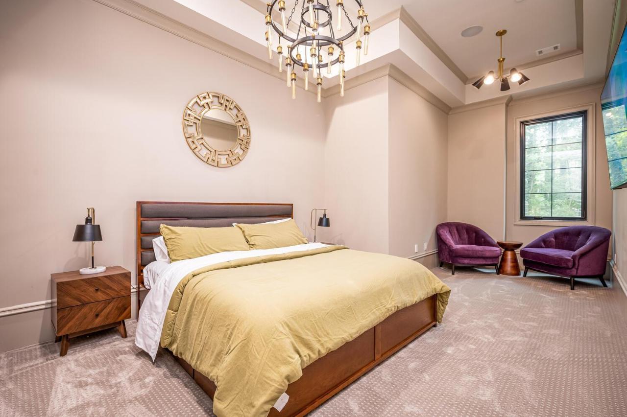 فيلا Adams Mansion, 10K Sqft, 7Bd/7Ba, 15Min To Airport أتلانتا المظهر الخارجي الصورة
